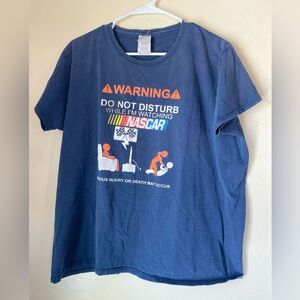 vintage xl womens nascar shirt 100% cottton